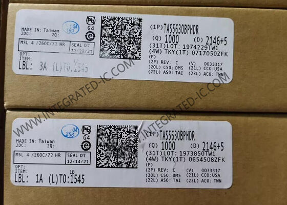TAS5630BPHDR Integrated Circuit Chip PurePathTM HD 300W Stereo Kelas D Amplifier HTQFP-64