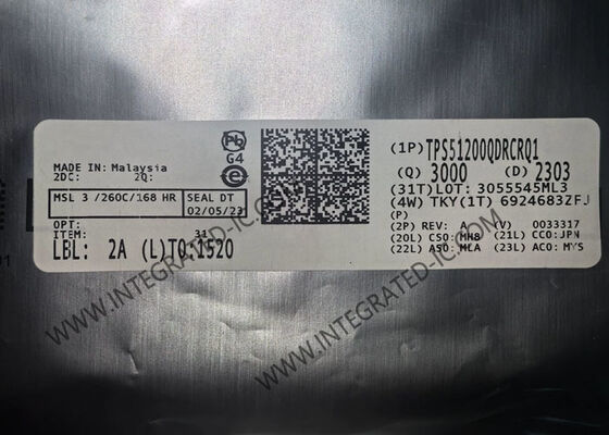 TPS51200QDRCRQ1 Automotive Catalog Integrated Circuit Chip dengan Sink dan Sumber DDR Termination Regulator untuk Sistem Tegangan Masuk Rendah