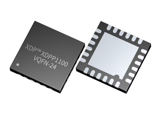 XDPP1100-Q024 Chip Sirkuit Terpadu XDP™ Pengontrol Daya Digital dengan Frekuensi PWM 2 MHz Tegangan Pasokan 3,3 V dalam Paket VQFN 24-pin