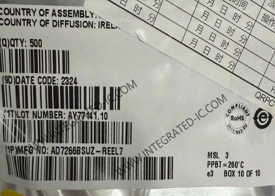 AD7266BSUZ Dual 12-Bit ADC dengan 2 MSPS Throughput dan Konsumsi Daya Rendah