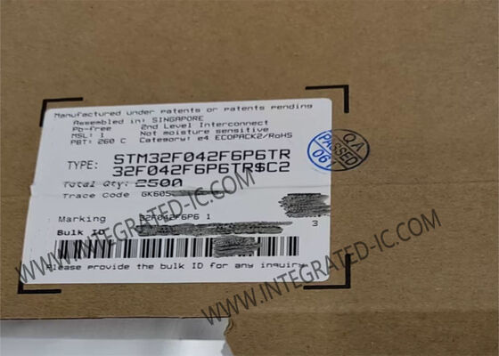STM32F042F6P6TR 32-Bit Mikrokontroler MCU dengan 48MHz ARM Cortex-M0 Core dan Dukungan USB