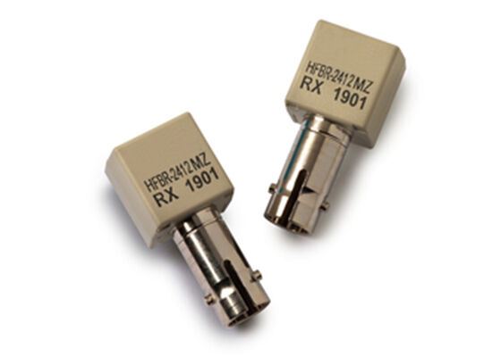 HFBR-2412MZ Optical Receiver Integrated Circuit Chip dengan Data Rate 5MBd untuk Aplikasi Industri dan Metal ST Port