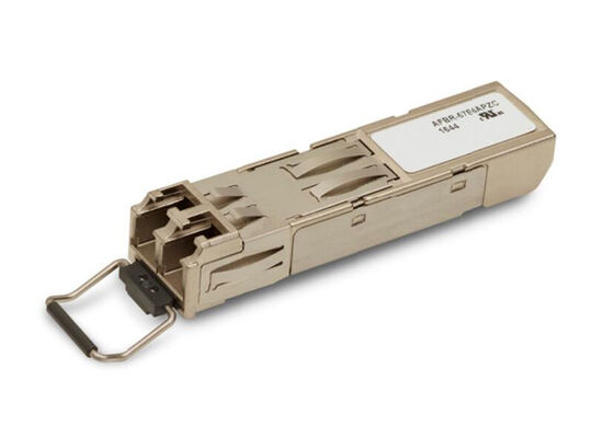 AFBR-57E6APZC 125MBd Multimode SFP Transceiver dengan Konektor Duplex LC untuk Fast Ethernet