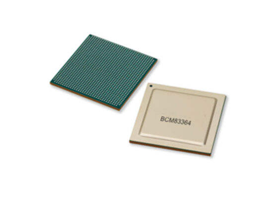 BCM83364 Ethernet IC Ultra Low Power Low-Latency Backplane Retimer Dan Gearbox PHY