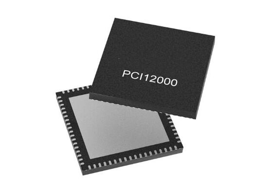 PCI12000CT-I/ZUX Ethernet IC Single-Chip 3-Port PCIe Switch Jembatan Ethernet VQFN-72