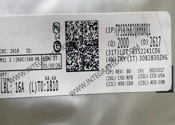 Integrated Circuit Chip TPS92682QRHBRQ1 Dual Channel 65V 5A LED Driver IC