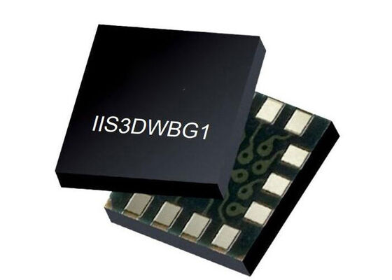 ASM330LHHG1 Chip Sirkuit Terpadu Keakuratan Tinggi 6-Axis IMU Otomotif Dengan Mode Operasi Dual