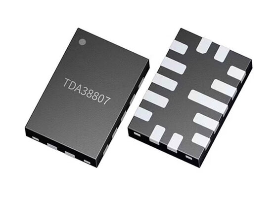 Chip Sirkuit Terpadu TDA38807 Regulator Buck Sinkron 6A Dengan Kontrol COT CEPAT PG-TSNP-14