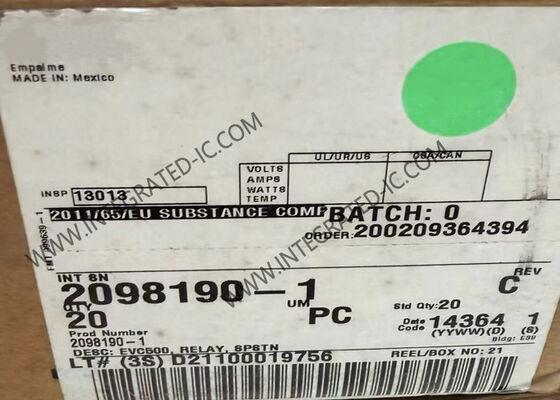 2098190-1 12VDC Coil Voltage 500A Contact Rating SPST-NO (DM) Relay Daya Relay Elektromekanik