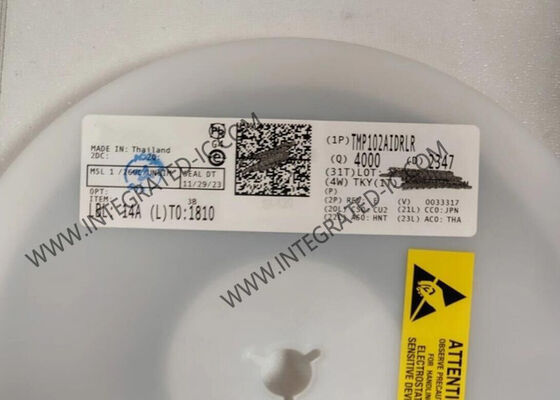 IC Sensor Suhu Digital TMP102AIDRLR dengan Resolusi 12-bit Daya Rendah dan Antarmuka SMBus/I2C