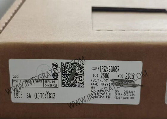TPS2490DGSR Hot Swap Controller Integrated Circuit Chip dengan 9V hingga 80V Power Limiting dan Lock Off