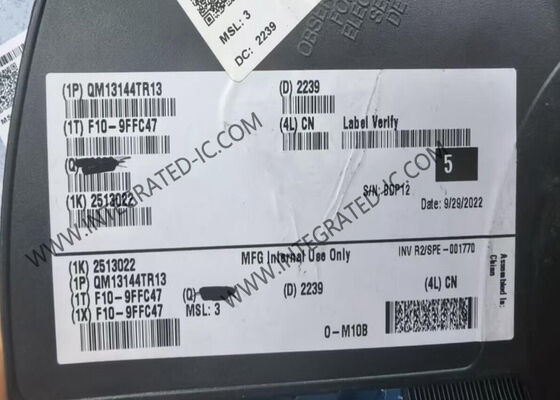 QM13144 Low-Loss 4xSPST RF Switch Integrated Circuit Chip dengan kisaran 600 MHz hingga 6.000 MHz dalam Paket QFN Ultra-Kompak