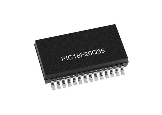 Mikrokontroler PIC18F26Q35-I/SS MCU 8-Bit Presisi Tinggi 64MHz MCU Serbaguna Dengan Logika yang Dapat Dikonfigurasi