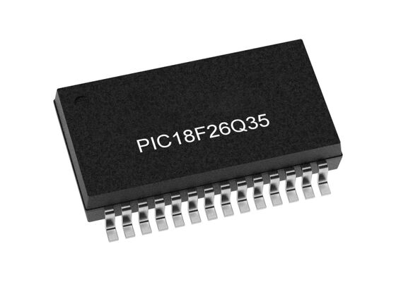 PIC18F26Q35-E/SS Mikrokontroler MCU 8-Bit 64MHz MCU Versatile Dengan Logika yang Dapat Dikonfigurasi Untuk Elektronika Otomotif