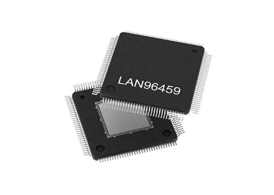 LAN96459FT-I/8MW IC Ethernet Switch Ethernet 9-Port Dengan PHY 10/100/1000BASE-T Terintegrasi