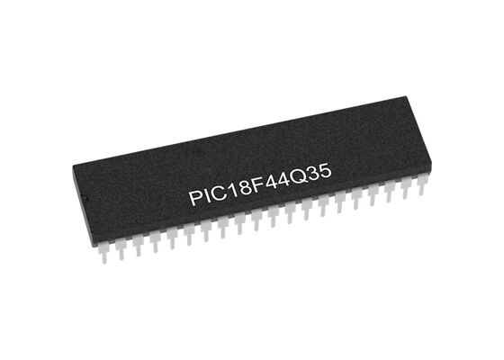 PIC18F44Q35-E/P Mikrokontroler MCU Daya Rendah 8-Bit 64MHz 1.8V hingga 5.5V MCU Untuk Node Edge IoT