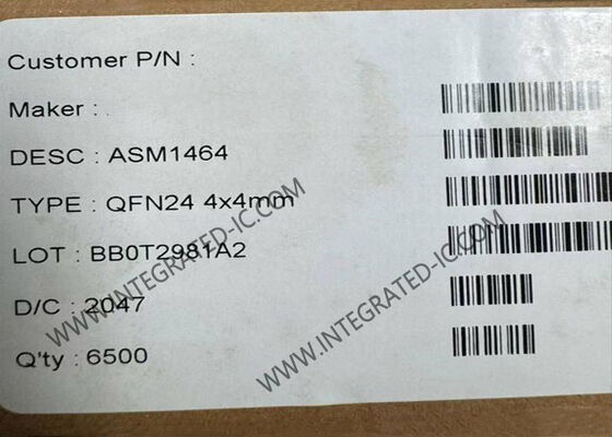 ASM1464 Integrated Circuit Chip USB 3.0 Repeater dengan Dual-Channel 5Gbps Speed dan QFN-24 Package