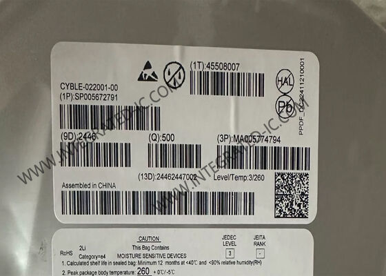 Modul Komunikasi Wireless CYBLE-022001-00 BT PRoC Modul 2.4GHz Transceiver Modul