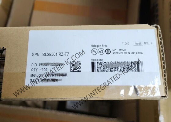 IC Sensor ISL29501IRZ 2.7V hingga 3.3V Pemrosesan Sinyal Time of Flight IC dengan Paket QFN-24