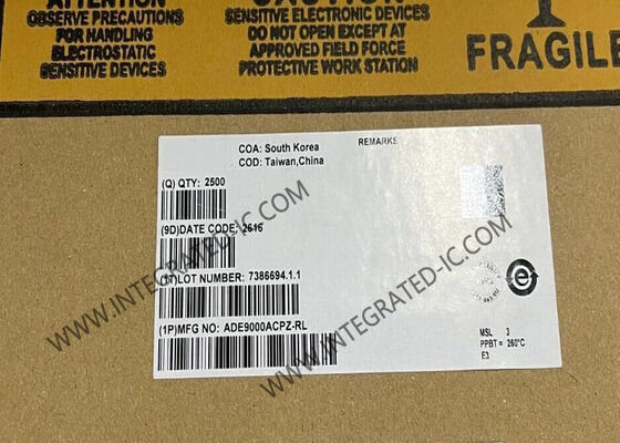 Chip Sirkuit Terpadu ADE9000ACPZ 7 Channel Analog Front End 40-WFQFN Surface Mount