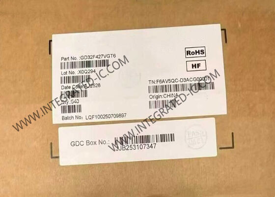 MCU 32-Bit GD32F427VGT6 dengan Arm Cortex-M4 200MHz untuk Tampilan Grafis pada 2.6V Hingga 3.6V
