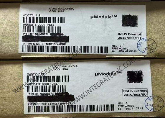 LTM4613IV Integrated Circuit Chip Noise Ultralow 8A DC/DC μModule Regulator