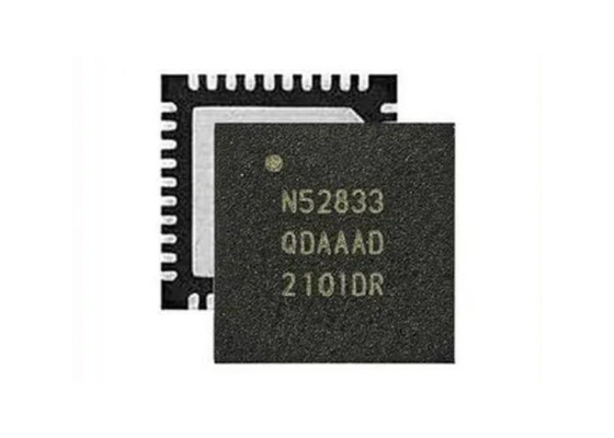 BT NRF52833-QDAA-R7 Sistem RF Pada Chip SoC NRF52833 Multiprotocol SoC QFN40