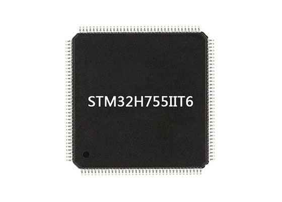 Paket STM32H755IIT6 Dual 32 bit 480MHz Arm Cortex Mikrokontroler IC 176-LQFP