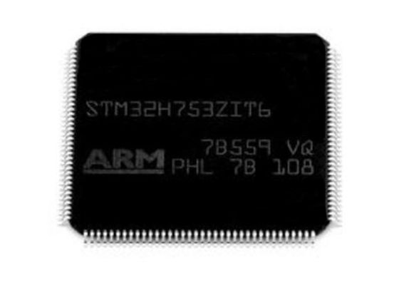 Chip Sirkuit Terpadu 480MHz STM32H753ZIT6 Mikrokontroler IC LQFP144