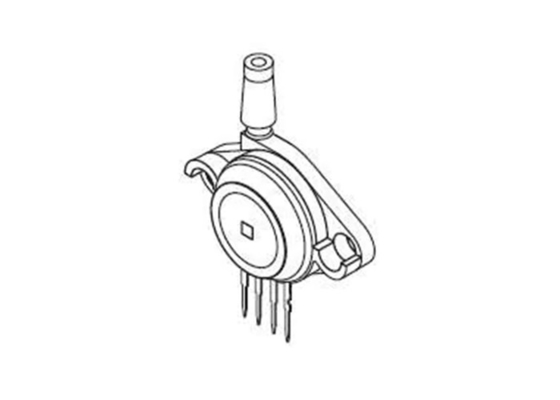 Transduser Berduri Radial Tunggal MPX5700GP1 Sensor Tekanan Paket Modul 6-SIP