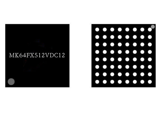 32-Bit Single-Core MK64FX512VDC12 Arm M4 Berbasis Inti K64-120 MHz 256 KB Mikrokontroler