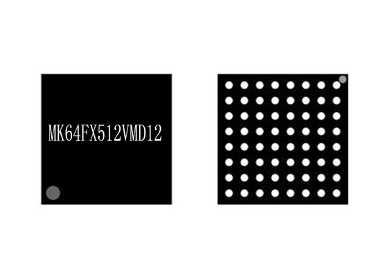 Chip Sirkuit Terpadu MK64FX512VMD12 120MHz ARM Cortex M4 Mikrokontroler Dengan FPU