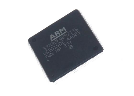 Chip Sirkuit Terpadu STM32F429IIT6 Mikrokontroler IC 180MHz Single Core LQFP176