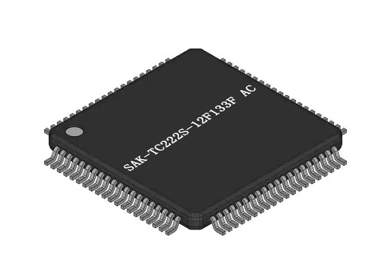 Chip Sirkuit Terpadu SAK-TC222S-12F133F AC TQFP-80 Paket Mikrokontroler 32-Bit