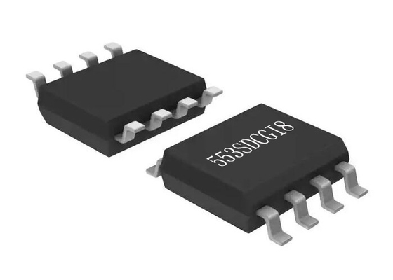 Chip Sirkuit Terpadu 200MHz 553SDCGI8 Jam Miring Rendah Fanout Buffer IC SOIC8