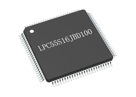 Chip Sirkuit Terpadu LPC55S16JBD100 LQFP100 32Bit Chip Mikrokontroler 256KB