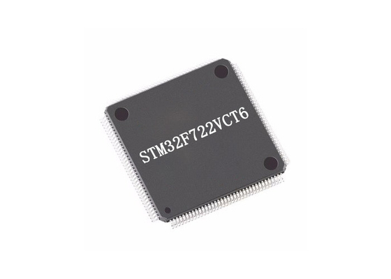 IC Terintegrasi STM32F722VCT6 462DMIPS 256Kbytes IC Mikrokontroler Flash