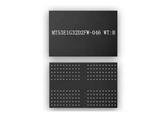 Memori 32Gbit IC MT53E1G32D2FW-046 WT:B Chip Sirkuit Terpadu 200TFBGA Chip IC