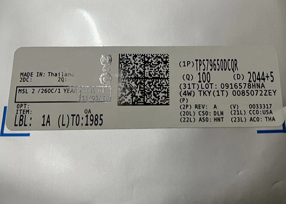 Chip Sirkuit Terpadu TPS79650DCQR Regulator Linear Dropout Rendah 1A Kebisingan Ultralow