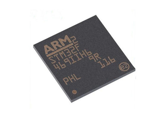 Single Core STM32F469IIH6 201UFBGA Chip Mikrokontroler 180MHz Kinerja Tinggi