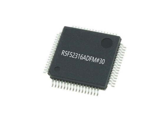 Mikrokontroler MCU R5F52316ADFM#30 256KB 32-bit RXv2 Inti CPU 64-LFQFP