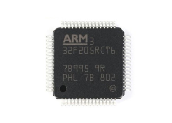 Chip IC STM32F205RCT6 ARM Mikrokontroler - MCU 32BIT ARM Cortex M3 Konektivitas 256kB