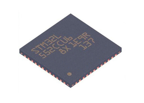 Mikrokontroler MCU STM32L552CCU6 Kinerja Tinggi 48UFQFPN 32Bit Inti Tunggal