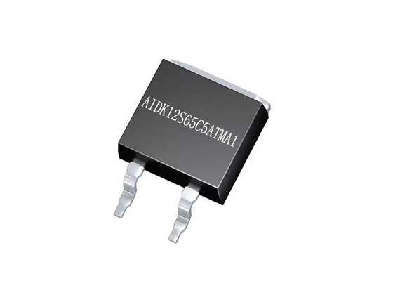 Silicon Carbide Schottky AIDK12S65C5ATMA1 650V Penyearah Dioda Tunggal TO-263-3