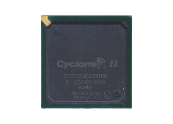 Field Programmable Gate Array EP2C70F672I8N 672-FBGA Sirkuit Terpadu FPGA