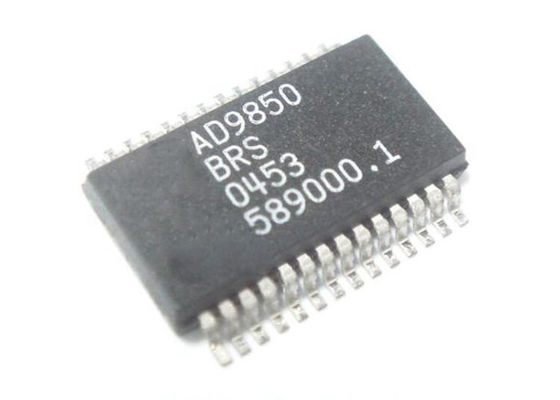 Chip Sirkuit Terpadu 125MHz AD9850BRS Lengkap DDS Synthesizer 28-SSOP IC Chip