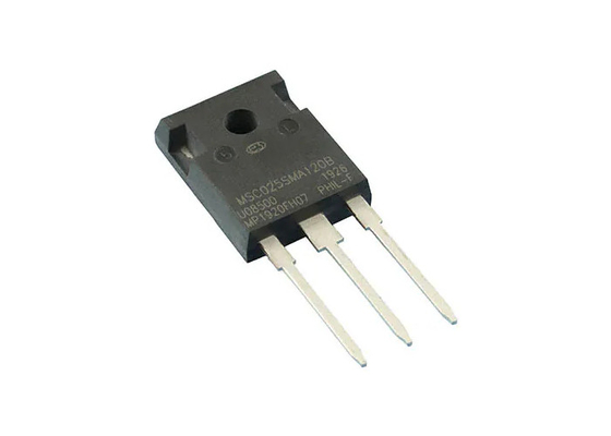 Chip Sirkuit Terpadu MSC025SMA120B N-Channel Silicon Carbide Transistor