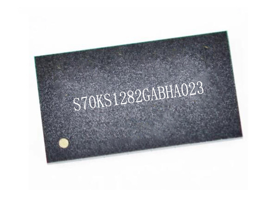 Memori IC Chip S70KS1282GABHA023 200MHz Pseudo SRAM Memori IC 24-FBGA
