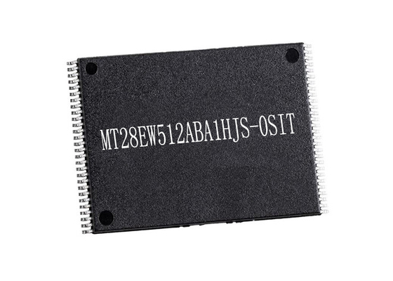 Chip Sirkuit Terpadu MT28EW512ABA1HJS-0SIT Tertanam Paralel NOR IC Memori 56-TSOP