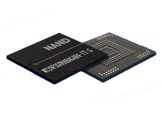 2Gbit Paralel MT29F2G08ABAGAH4-IT:G 63-VFBGA IC Memori Flash NAND Asinkron